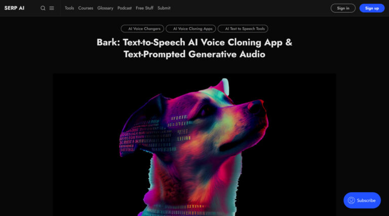 Read more about the article BARK Voice Cloning App