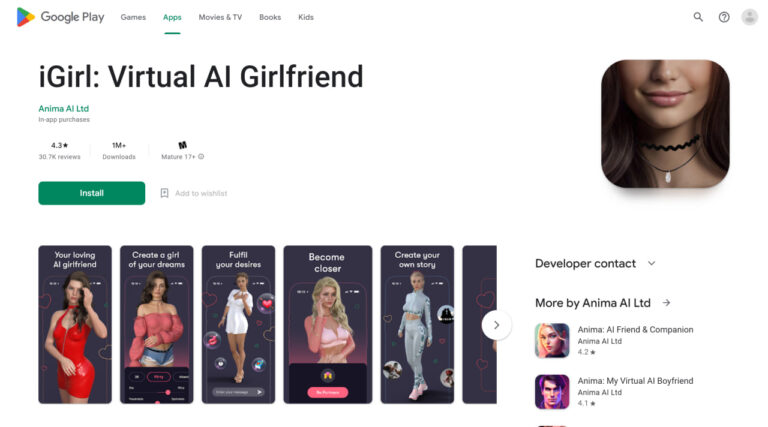 Read more about the article Virtual AI Girlfriend