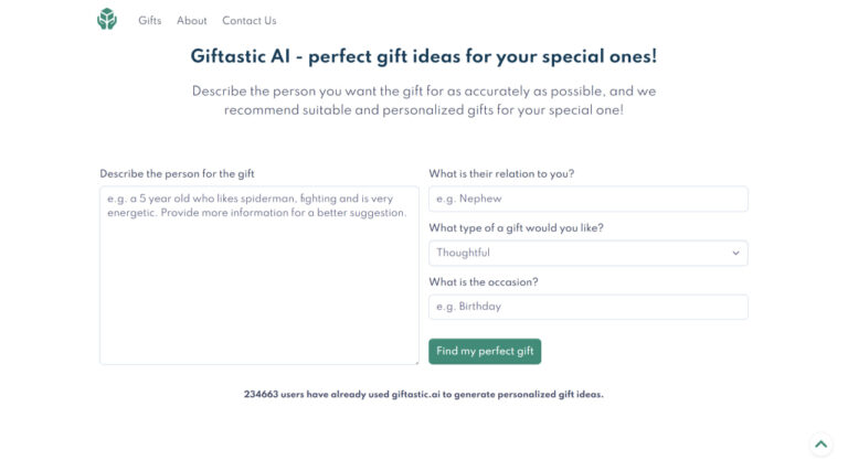 Read more about the article Giftastic.ai