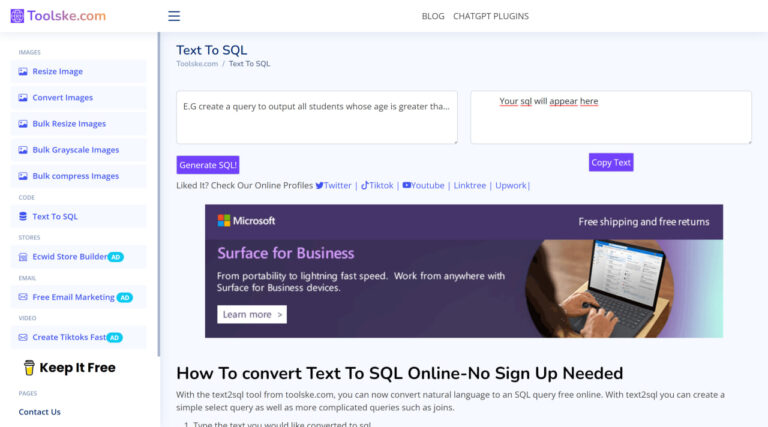Read more about the article Text2SQL